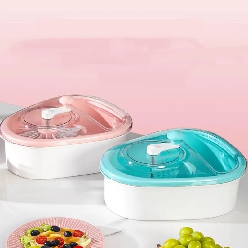 The Culinary Kit Küche & Esszimmer-Abtropfkorb für Obst und Gemüse – manuelles Küchenwerkzeug