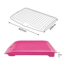 The Culinary Kit Küche & Esszimmer-Abtropftablett - Küchen-Trockengestell