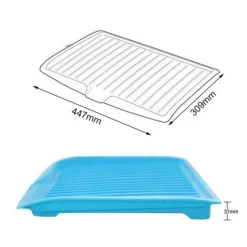 The Culinary Kit Küche & Esszimmer-Abtropftablett - Küchen-Trockengestell