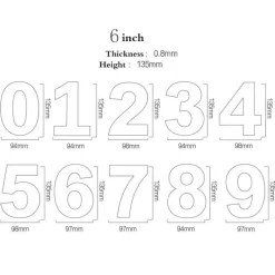 Tom Küche & Esszimmer-Acryl-Kuchenschablonen-Set – Fondant-Ausstechwerkzeuge für Zuckerdekoration