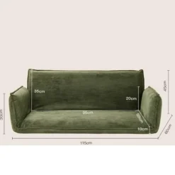 Cozy Living Möbel-Adjustable Comfy Japanese Floor Sofa - Lazy Sofa Chair