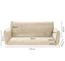 Cozy Living Möbel-Adjustable Comfy Japanese Floor Sofa - Lazy Sofa Chair