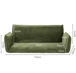 Cozy Living Möbel-Adjustable Comfy Japanese Floor Sofa - Lazy Sofa Chair
