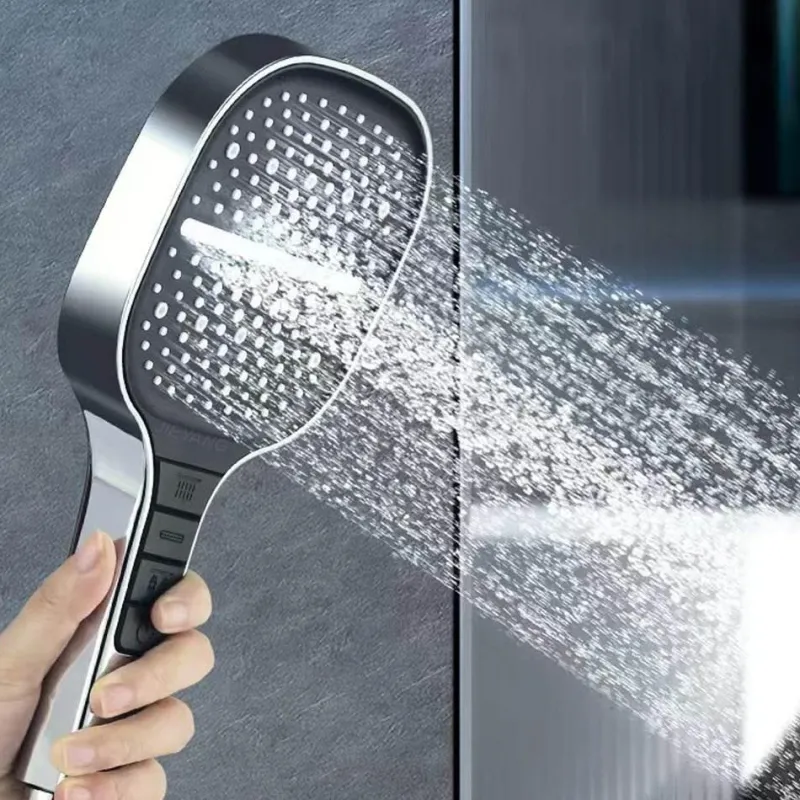 The Blissful Bath Badezimmer-Adjustable Eco-Friendly Shower Head - Water-Saving Flow Control