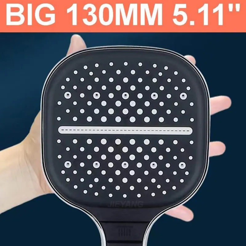 The Blissful Bath Badezimmer-Adjustable Eco-Friendly Shower Head - Water-Saving Flow Control
