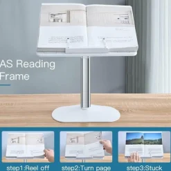 The Decor Haven Möbel-Adjustable Ergonomic Laptop Stand - Height-Adjustable Desk Accessory