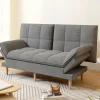 Cozy Living Möbel-Adjustable Foldable Memory Foam Sofa Bed - Premium Comfort Tufted Design