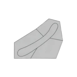 Cozy Living Möbel-Adèle Sectional Sofa - Modern Comfort Living Room Furniture