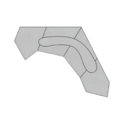 Cozy Living Möbel-Adèle Sectional Sofa - Modern Comfort Living Room Furniture