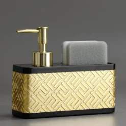 Serene Splash Badezimmer-Allegra Soap Dispenser - Elegant Bathroom Accessory