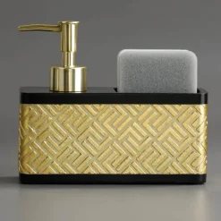 Serene Splash Badezimmer-Allegra Soap Dispenser - Elegant Bathroom Accessory