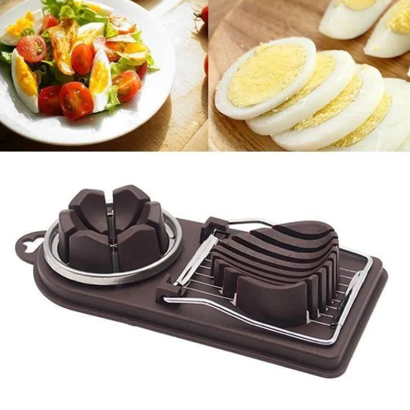 The Decor Haven Küche & Esszimmer-Allesschneider aus Edelstahl – Multifunktionales Küchenwerkzeug