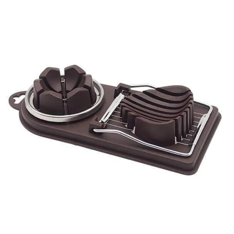 The Decor Haven Küche & Esszimmer-Allesschneider aus Edelstahl – Multifunktionales Küchenwerkzeug