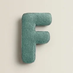 Tom Wohndeko-Alphora Alphabet Letter Fleece Pillow – Cozy Decorative A-Z Cushions