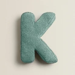 Tom Wohndeko-Alphora Alphabet Letter Fleece Pillow – Cozy Decorative A-Z Cushions