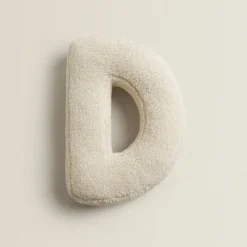 Tom Wohndeko-Alphora Alphabet Letter Fleece Pillow – Cozy Decorative A-Z Cushions