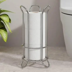 Aqua Essence Badezimmer-Alton Toilet Paper Holder - Bathroom Organizer Stand