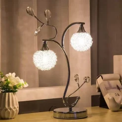 Illuminate Home Beleuchtung-Aluminium Ball Tischlampe - Moderne kreative Beleuchtung