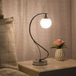 Illuminate Home Beleuchtung-Aluminium Ball Tischlampe - Moderne kreative Beleuchtung