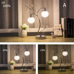 Illuminate Home Beleuchtung-Aluminium Ball Tischlampe - Moderne kreative Beleuchtung