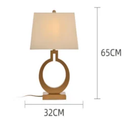 Bright Accents Beleuchtung-Americana Tischlampe - Vintage Amerikanische Dekorbeleuchtung