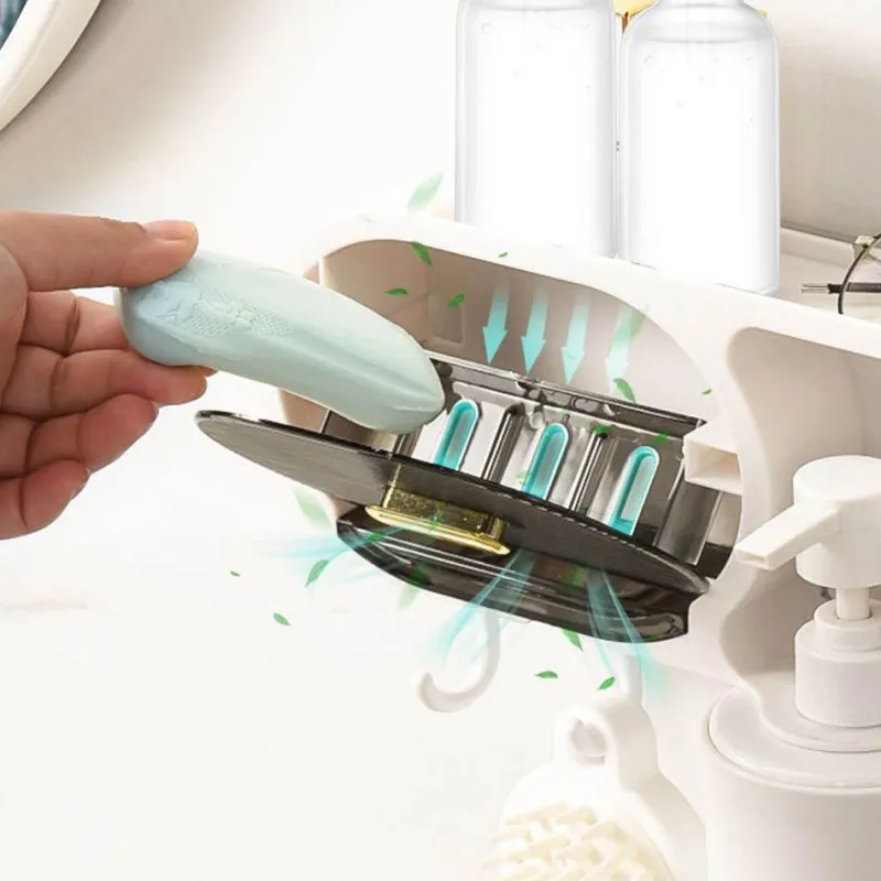 The Blissful Bath Badezimmer-An der Wand montiertes, wasserdichtes Badezimmer-Aufbewahrungsregal – eine organisierte Regallösung