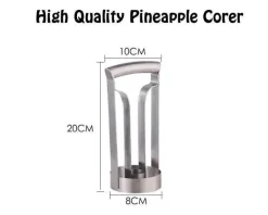 The Culinary Kit Küche & Esszimmer-Ananasschneider – Einfacher und schneller Ananasschneider aus Edelstahl