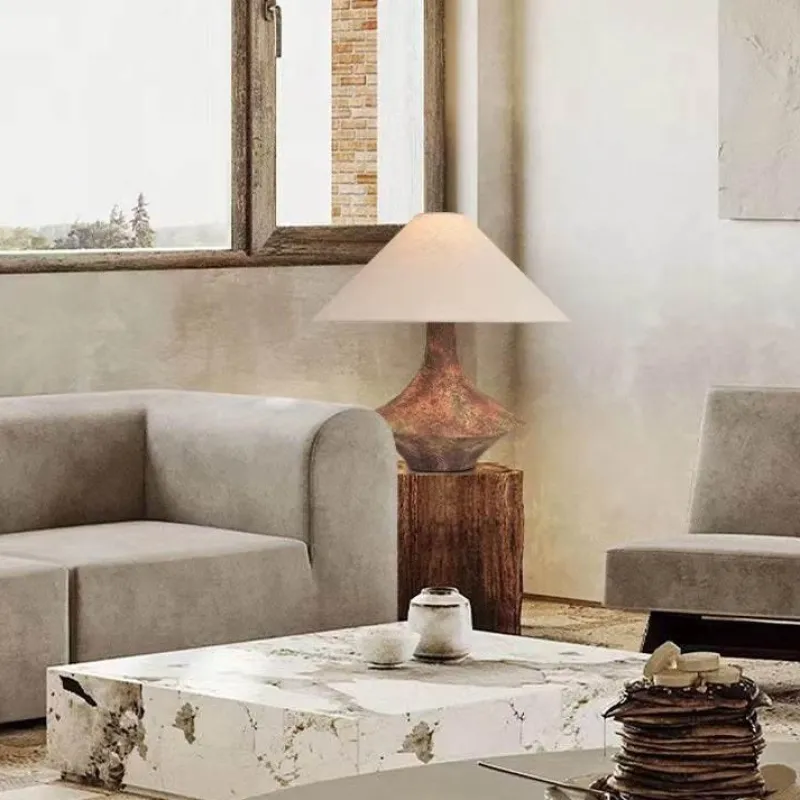 Glow u0026 Shade Beleuchtung-Ancient Stone Lamp - Rustic Decorative Lighting