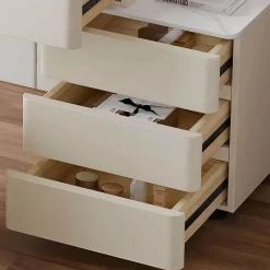 The Lounge Loft Möbel-Anita Frisiertisch – Eleganter Schminktisch mit Spiegel