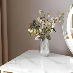 The Lounge Loft Möbel-Anita Frisiertisch – Eleganter Schminktisch mit Spiegel