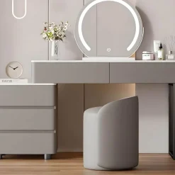 The Lounge Loft Möbel-Anita Frisiertisch – Eleganter Schminktisch mit Spiegel