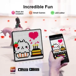 The Gilded Nest Autozubehör|Automobilindustrie-Anpassbarer Pixel-Art-Rahmen - Anzeige digitaler Kunstwerke