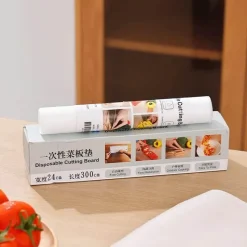 The Culinary Kit Küche & Esszimmer-Antibakterielle Einweg-Klebeplattenmatte für Schneidebretter