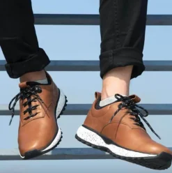 Herren Decor Herrenschuhe-Antibakterielle Leder Outdoor Casual Herrenschuhe