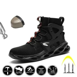 Herren Decor Herrenschuhe-Anti-Ermüdungs-Winter-Industrieschuhe - Bequeme Arbeitsstiefel