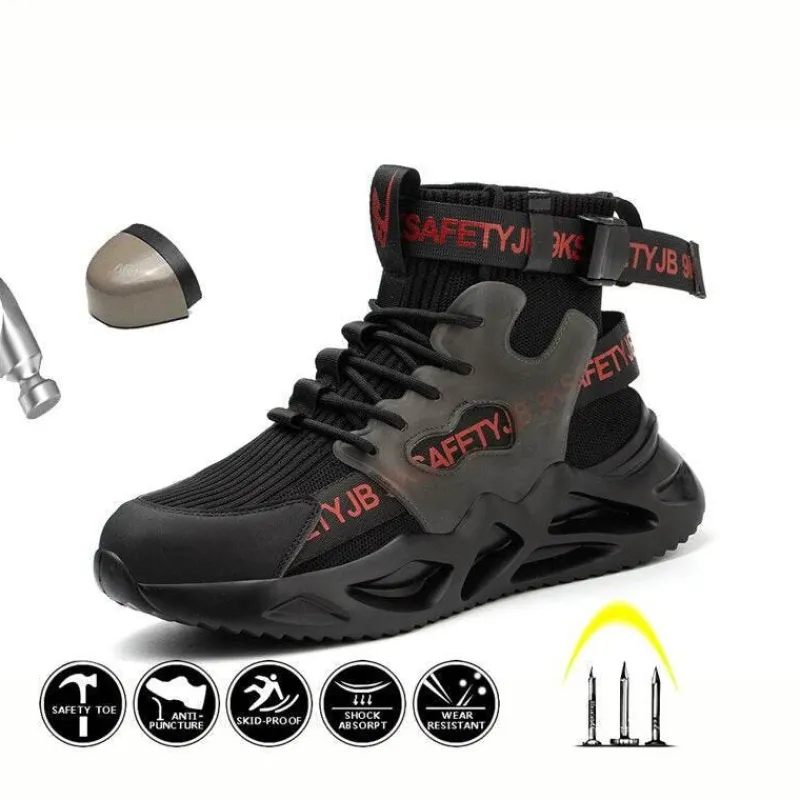 Herren Decor Herrenschuhe-Anti-Ermüdungs-Winter-Industrieschuhe - Bequeme Arbeitsstiefel