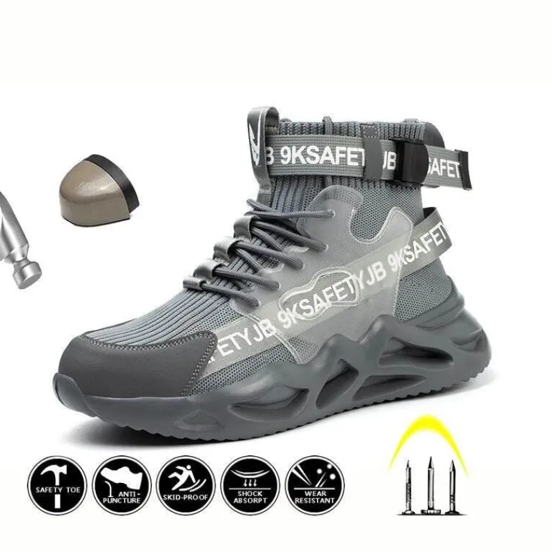 Herren Decor Herrenschuhe-Anti-Ermüdungs-Winter-Industrieschuhe - Bequeme Arbeitsstiefel