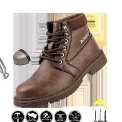 Herren Decor Herrenschuhe-Anti-Ermüdungs-Winter-Industrieschuhe - Bequeme Arbeitsstiefel