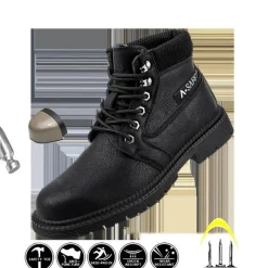 Herren Decor Herrenschuhe-Anti-Ermüdungs-Winter-Industrieschuhe - Bequeme Arbeitsstiefel