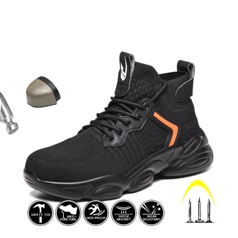 Herren Decor Herrenschuhe-Anti-Ermüdungs-Winter-Industrieschuhe - Bequeme Arbeitsstiefel
