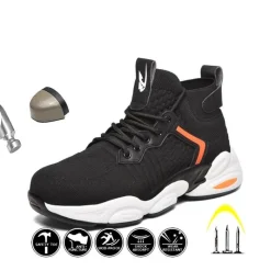 Herren Decor Herrenschuhe-Anti-Ermüdungs-Winter-Industrieschuhe - Bequeme Arbeitsstiefel