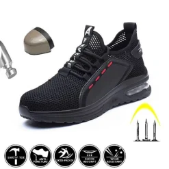 Herren Decor Herrenschuhe-Anti-Ermüdungs-Winter-Industrieschuhe - Bequeme Arbeitsstiefel