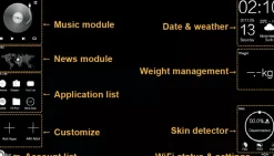 The Blissful Bath Badezimmer-Anti-Fog LED Wall Mirror - Smart Bathroom Mirror Design