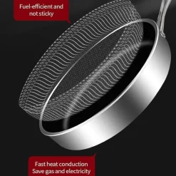 The Culinary Kit Küche & Esszimmer-Antihaftbeschichtete Bratpfanne – langlebiges, robustes Kochutensil