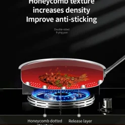 The Culinary Kit Küche & Esszimmer-Antihaftbeschichtete Bratpfanne – langlebiges, robustes Kochutensil