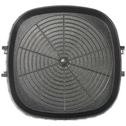 Elegance at the Table Küche & Esszimmer-Antihaftbeschichtete koreanische BBQ-Grillpfanne – doppellagig, für drinnen und draußen