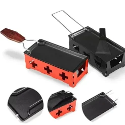 Tom Küche & Esszimmer-Antihaftbeschichtete Käse-Grillschale für den Grill – perfektes Mini-Backwerkzeug