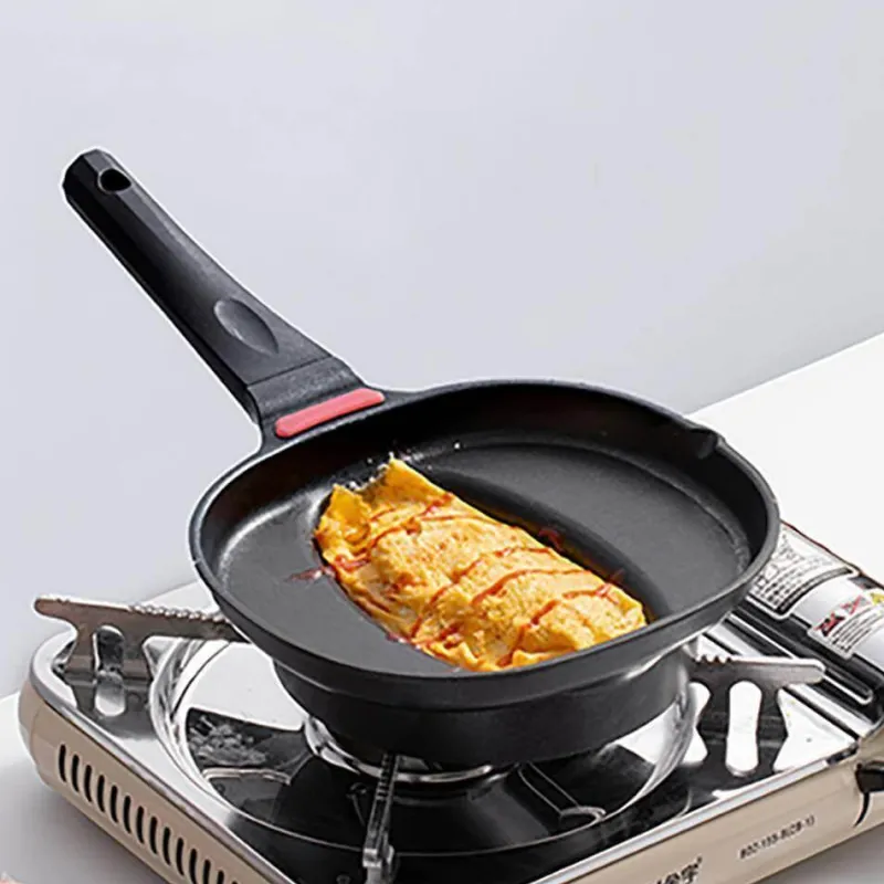 The Culinary Kit Küche & Esszimmer-Antihaftbeschichtete Omurice-Pfanne – Kochgeschirr im japanischen Stil