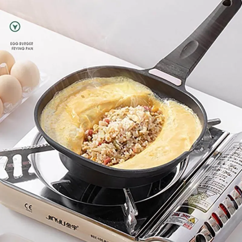 The Culinary Kit Küche & Esszimmer-Antihaftbeschichtete Omurice-Pfanne – Kochgeschirr im japanischen Stil