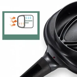 The Culinary Kit Küche & Esszimmer-Antihaftbeschichtete Omurice-Pfanne – Kochgeschirr im japanischen Stil